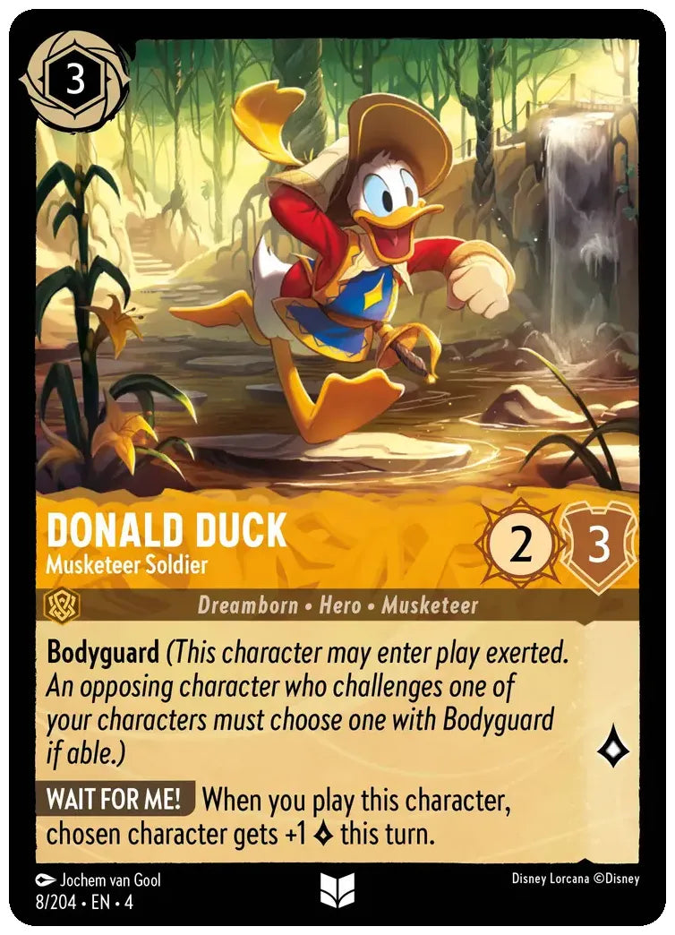 Donald Duck - Musketeer Soldier