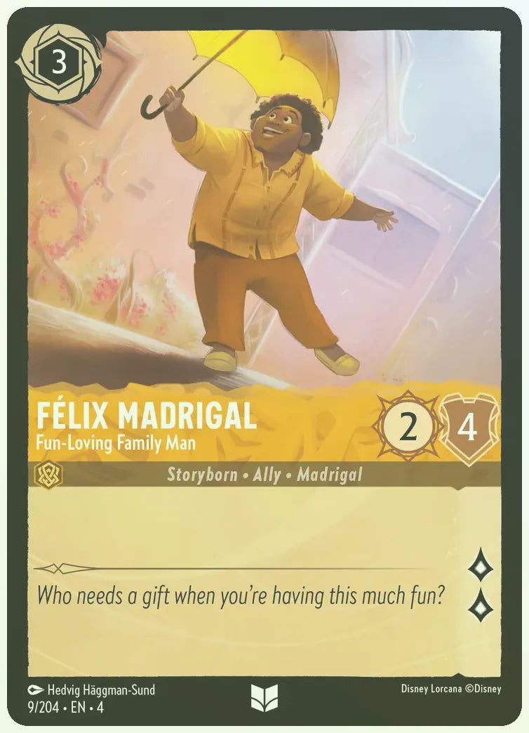 Félix Madrigal - Fun-Loving Family Man Foil