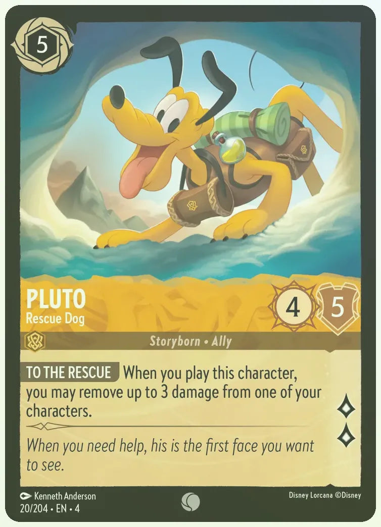 Pluto - Rescue Dog Foil