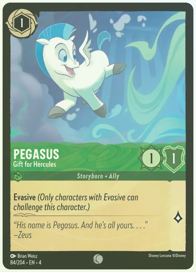 Pegasus - Gift for Hercules Foil
