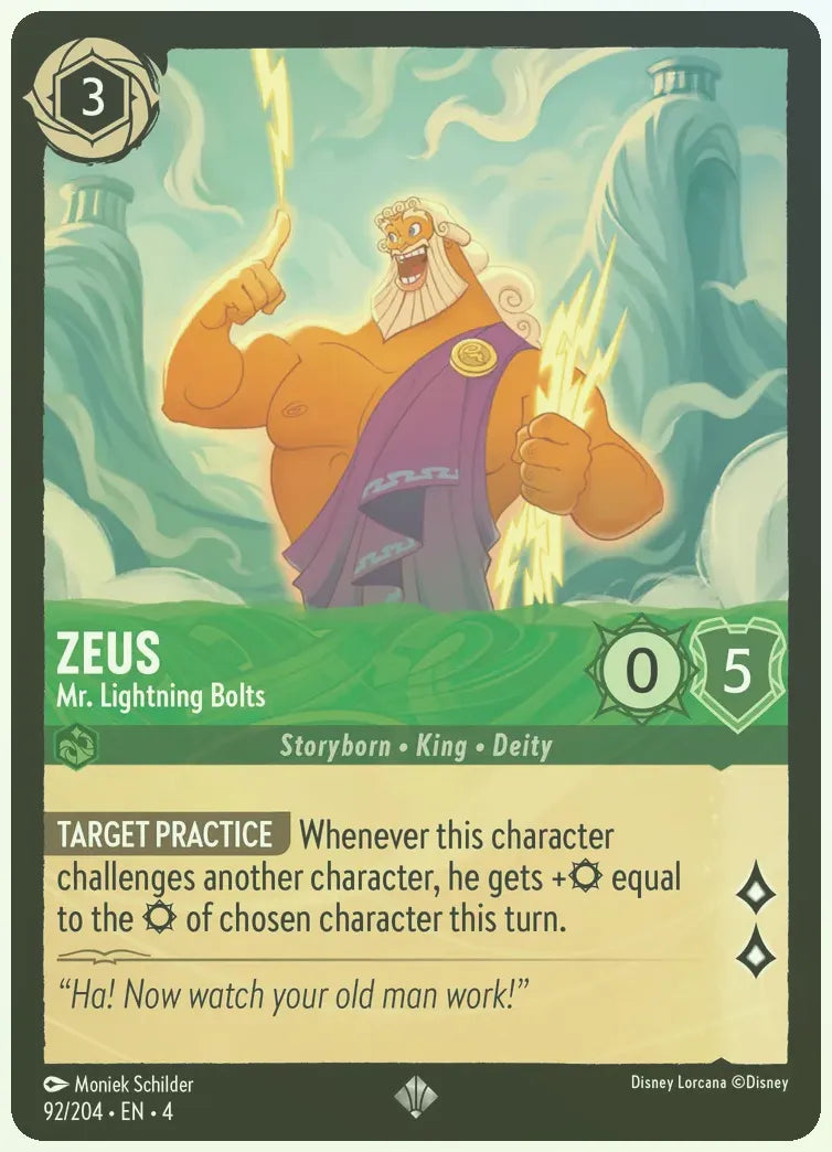Zeus - Mr. Lightning Bolts Foil