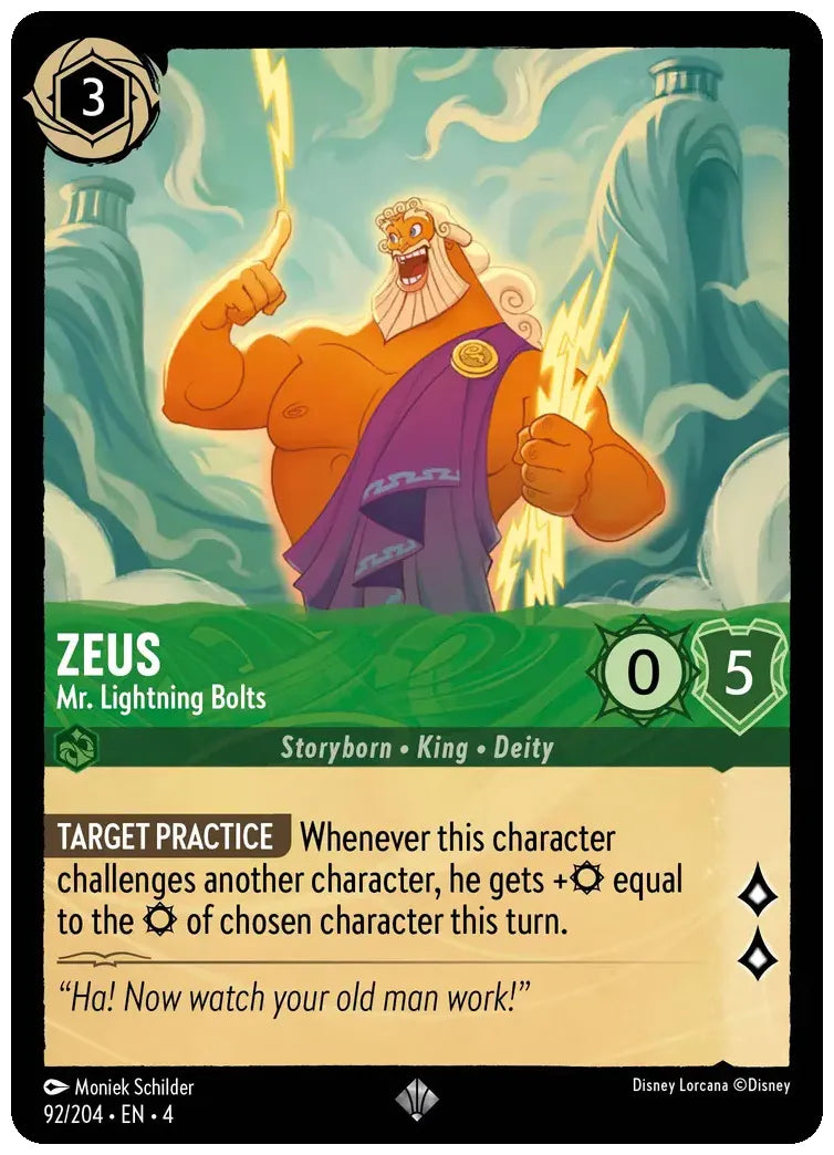 Zeus - Mr. Lightning Bolts