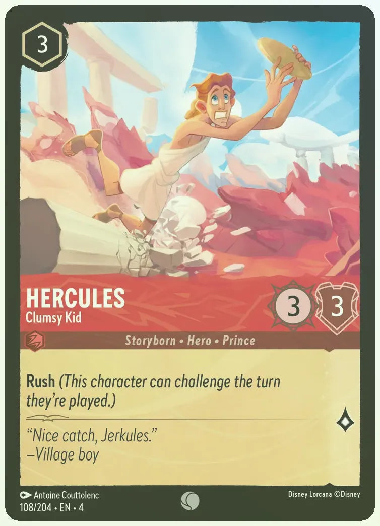 Hercules - Clumsy Kid Foil