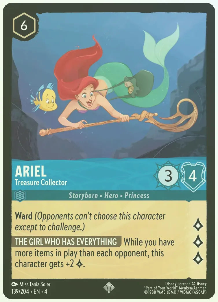 Ariel - Treasure Collector Foil