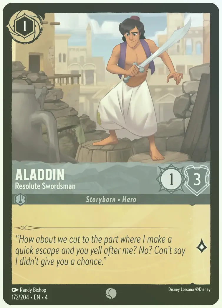Aladdin - Resolute Swordsman Foil