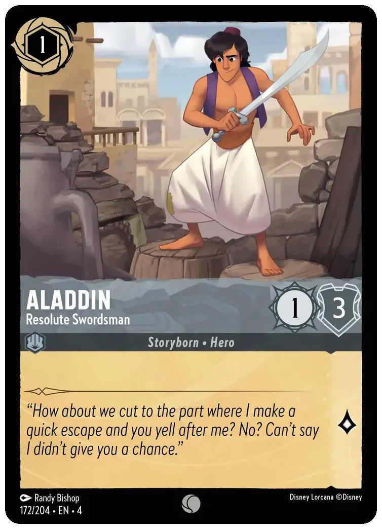 Aladdin - Resolute Swordsman