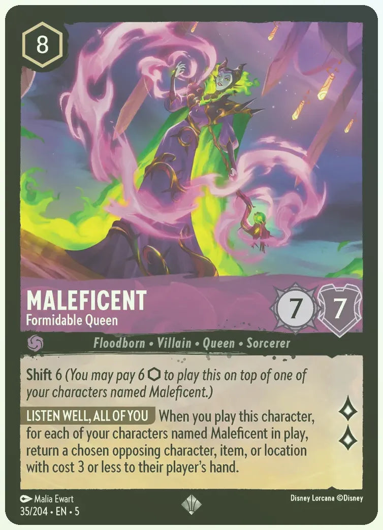 Maleficent - Formidable Queen Foil