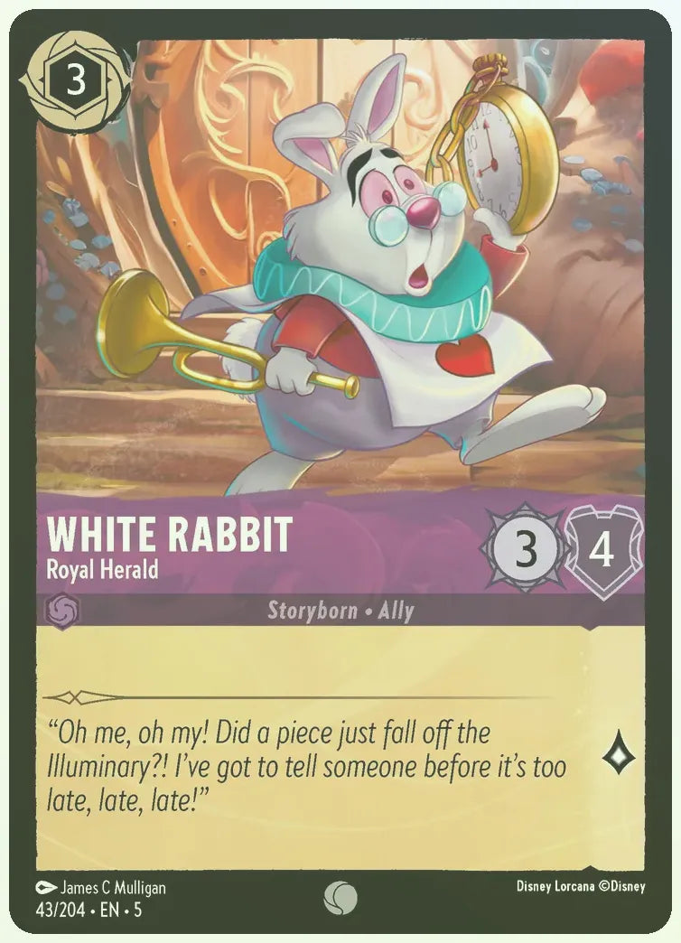 White Rabbit - Royal Herald Foil