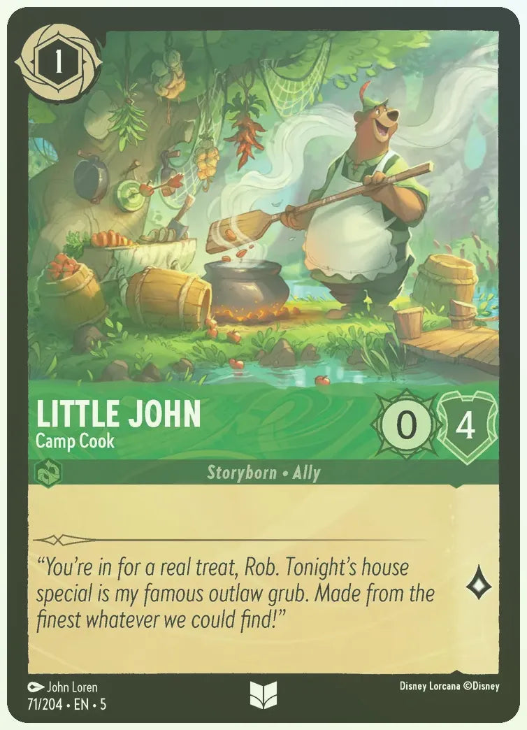 Little John - Camp Cook Foil