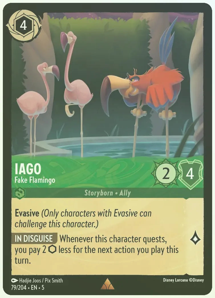 Iago - Fake Flamingo Foil
