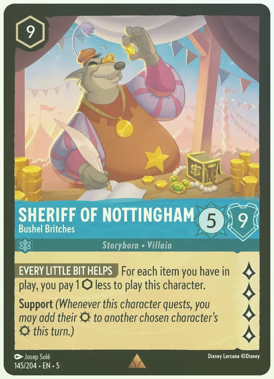Sheriff Of Nottingham - Bushel Britches Foil