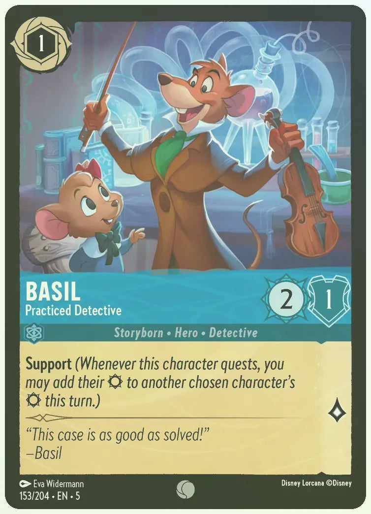 Basil - Practiced Detective Foil