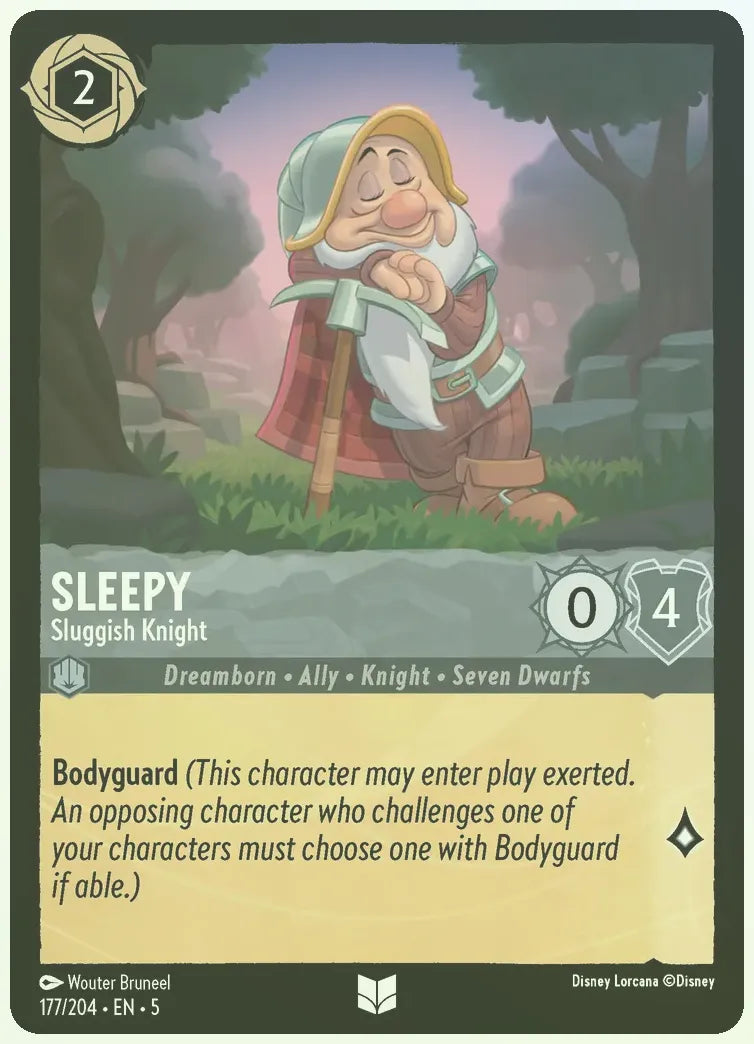 Sleepy - Sluggish Knight Foil