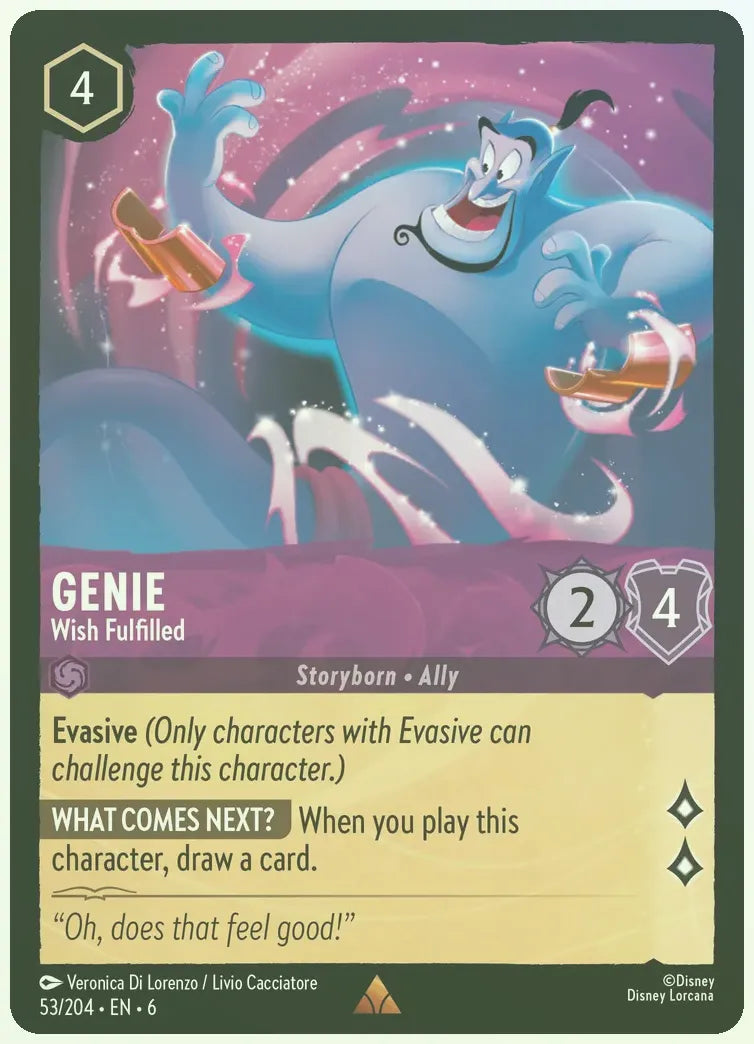 Genie - Wish Fulfilled Foil