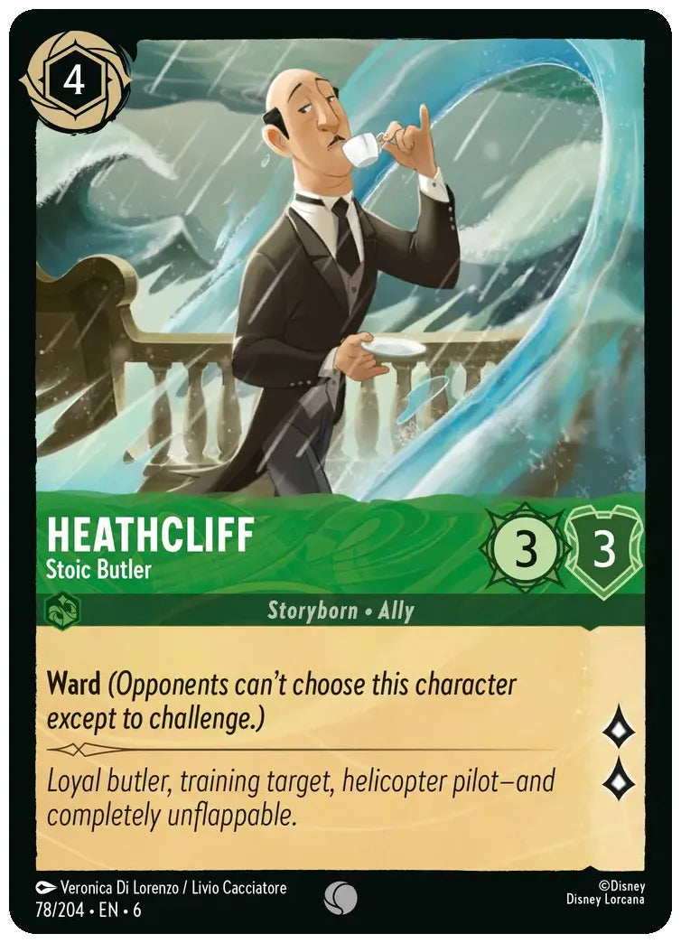 Heathcliff - Stoic Butler