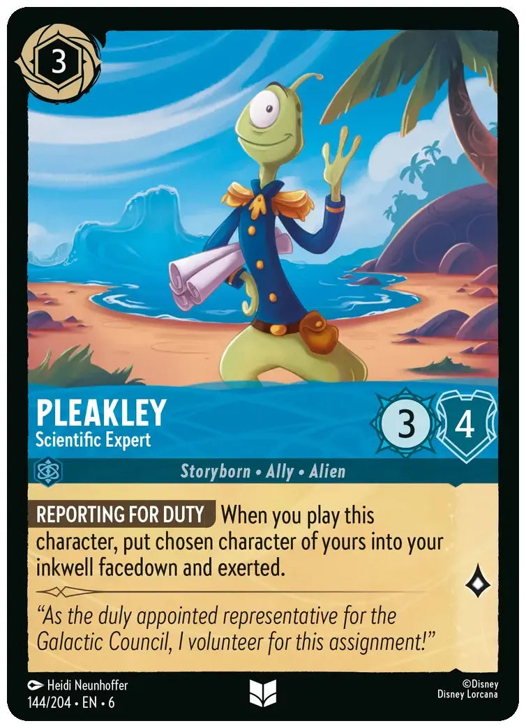Pleakley - Scientific Expert