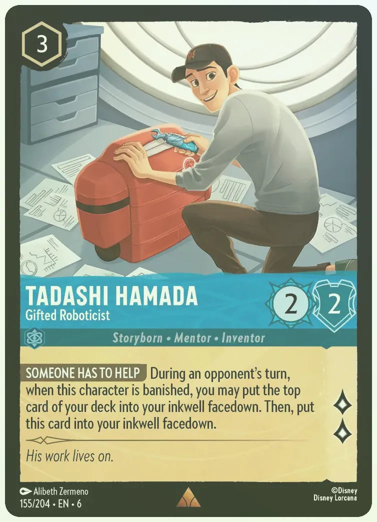 Tadashi Hamada - Gifted Roboticist Foil