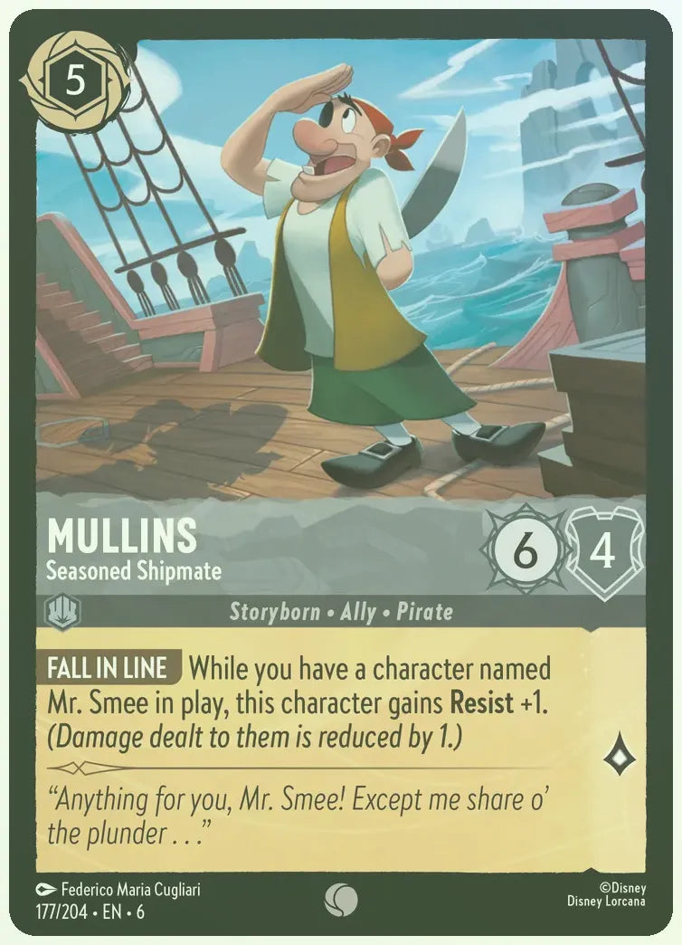 Mullins - Seasoned Shipmate Foil