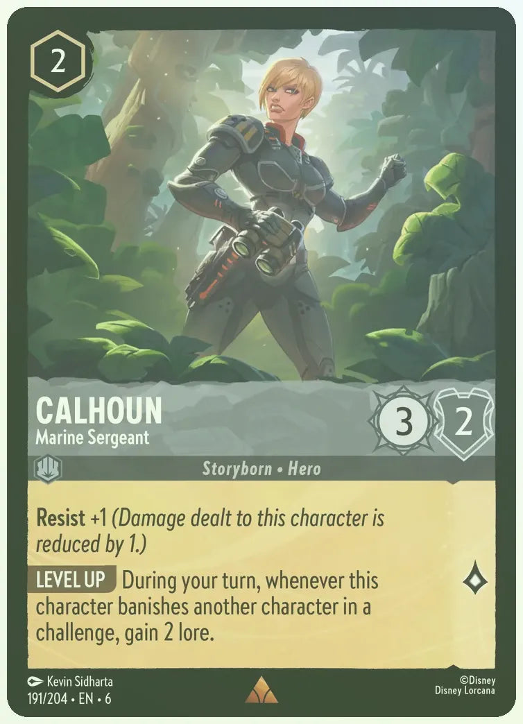 Calhoun - Marine Sergeant Foil