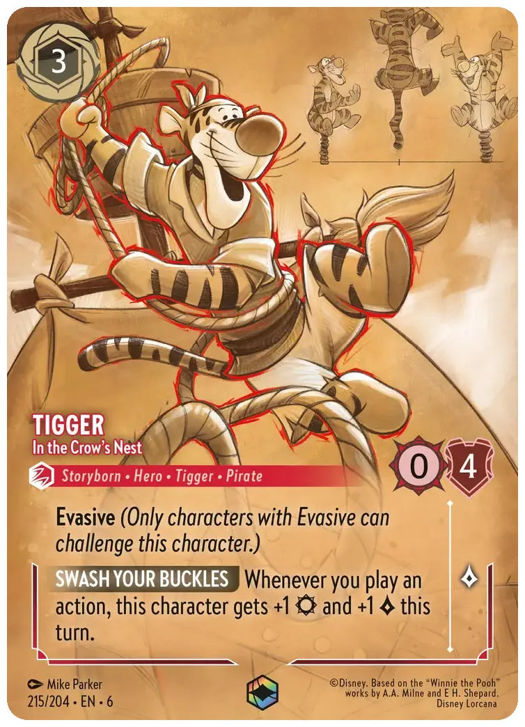 Tigger - In the Crow's Nest V.2