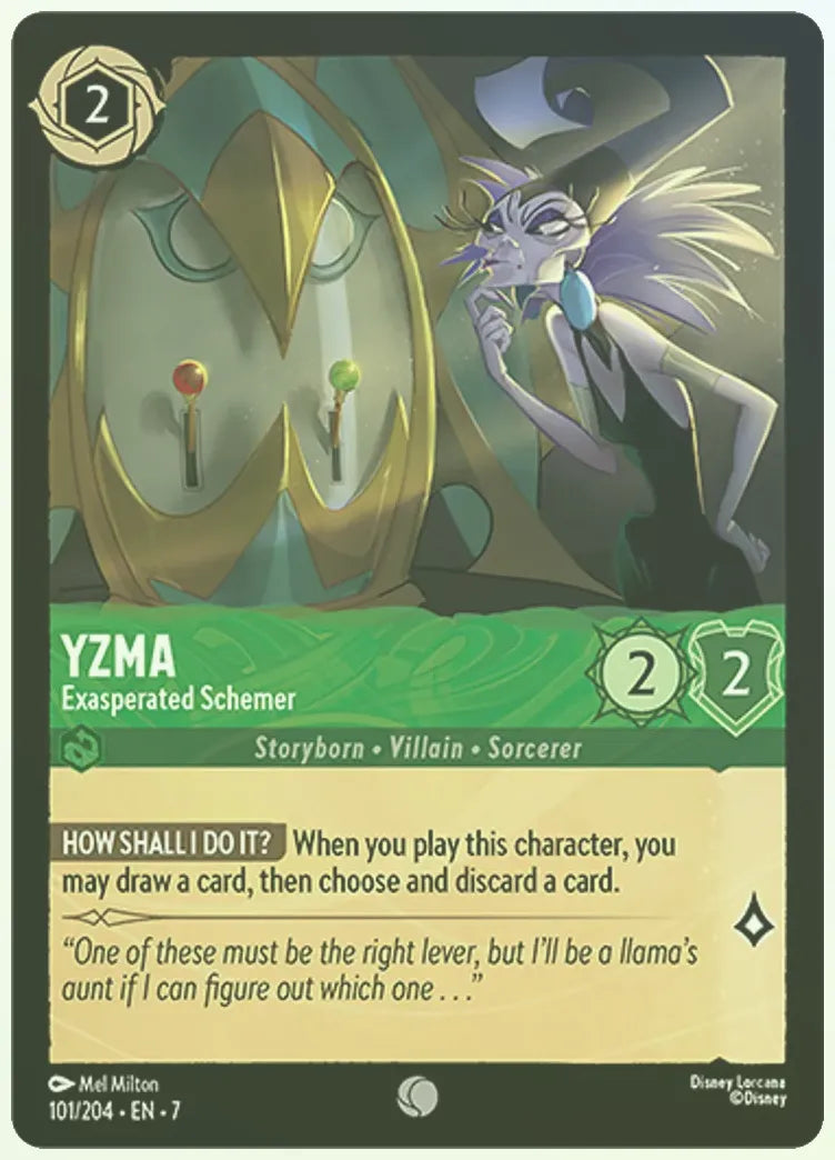 Yzma - Exasperated Schemer Foil