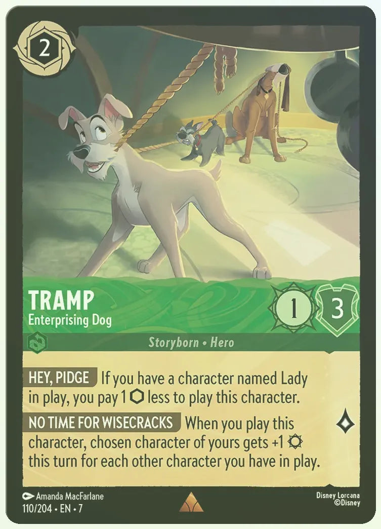 Tramp - Enterprising Dog Foil