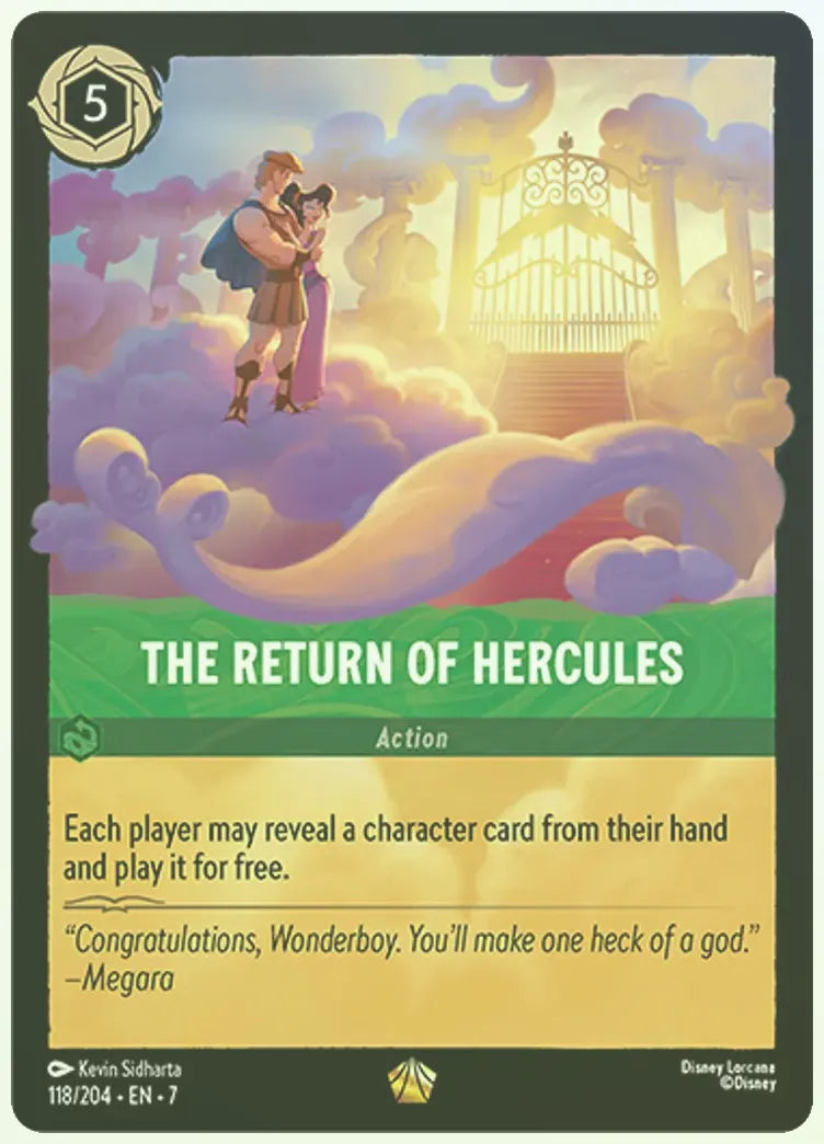 The Return of Hercules Foil