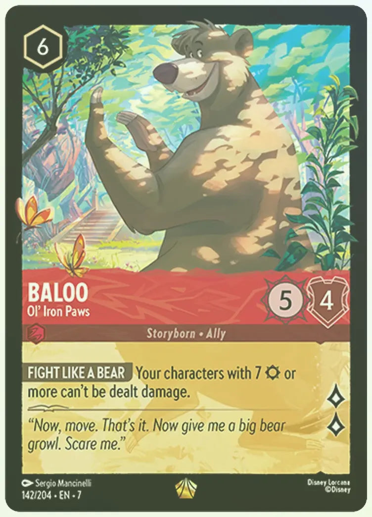 Baloo - Ol' Iron Paws Foil