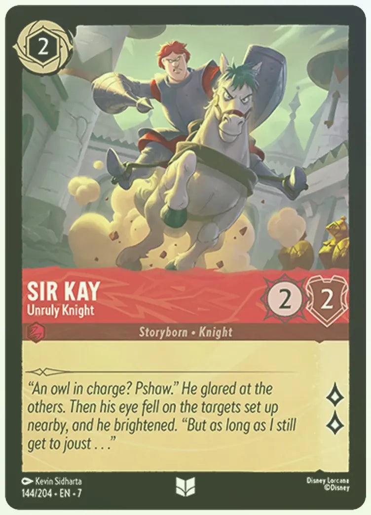 Sir Kay - Unruly Knight Foil