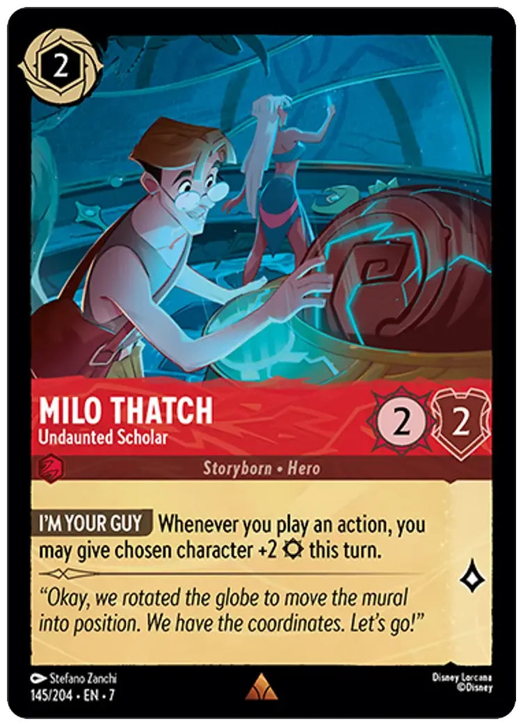 Milo Thatch - Undaunted Scholar