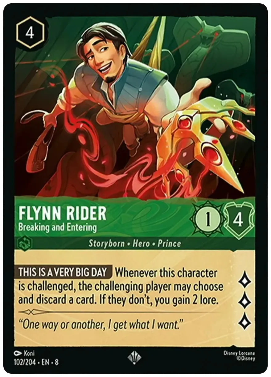 Flynn Rider - Breaking and Entering