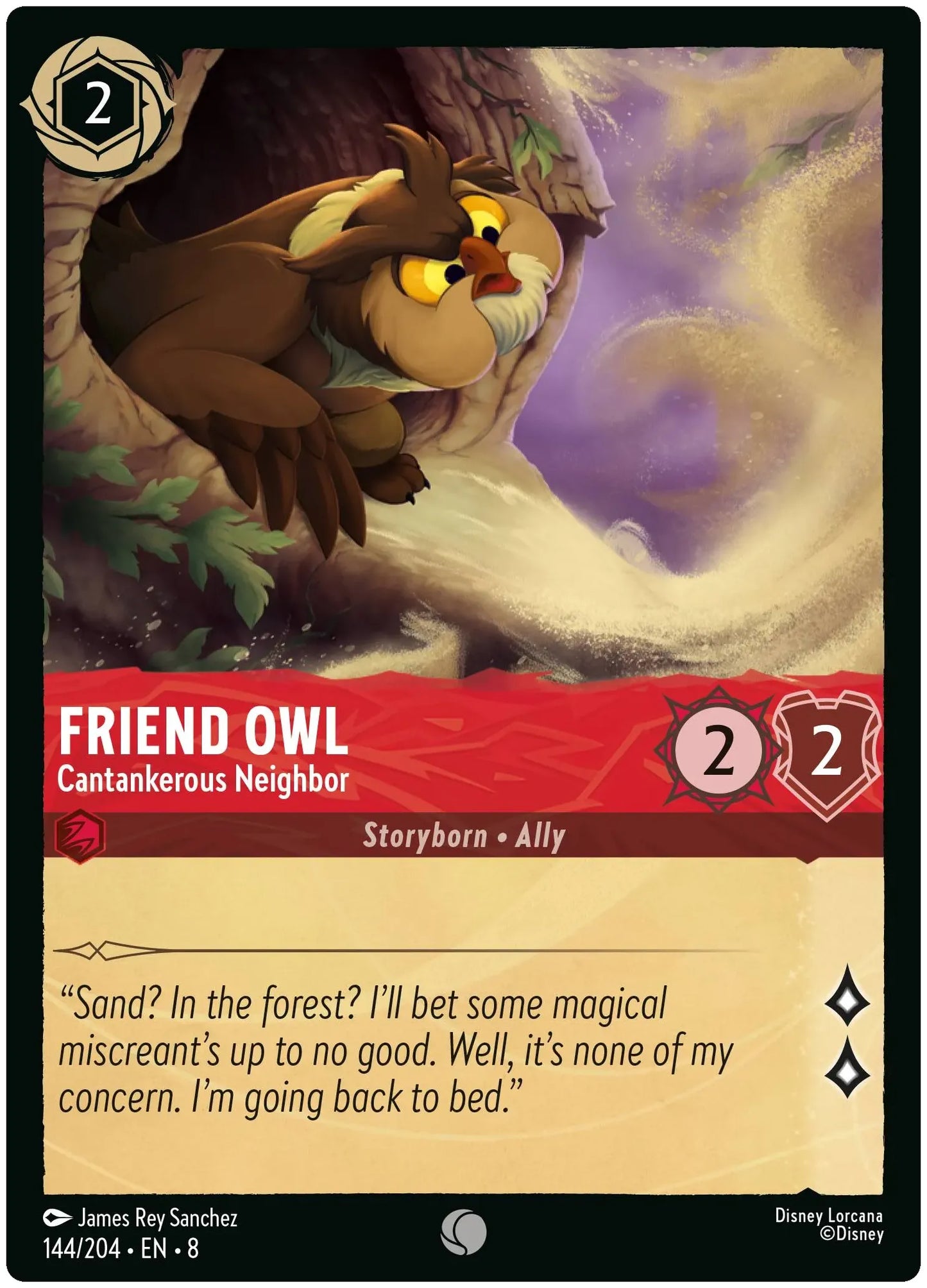 Friend Owl - Cantankerous Neighbor