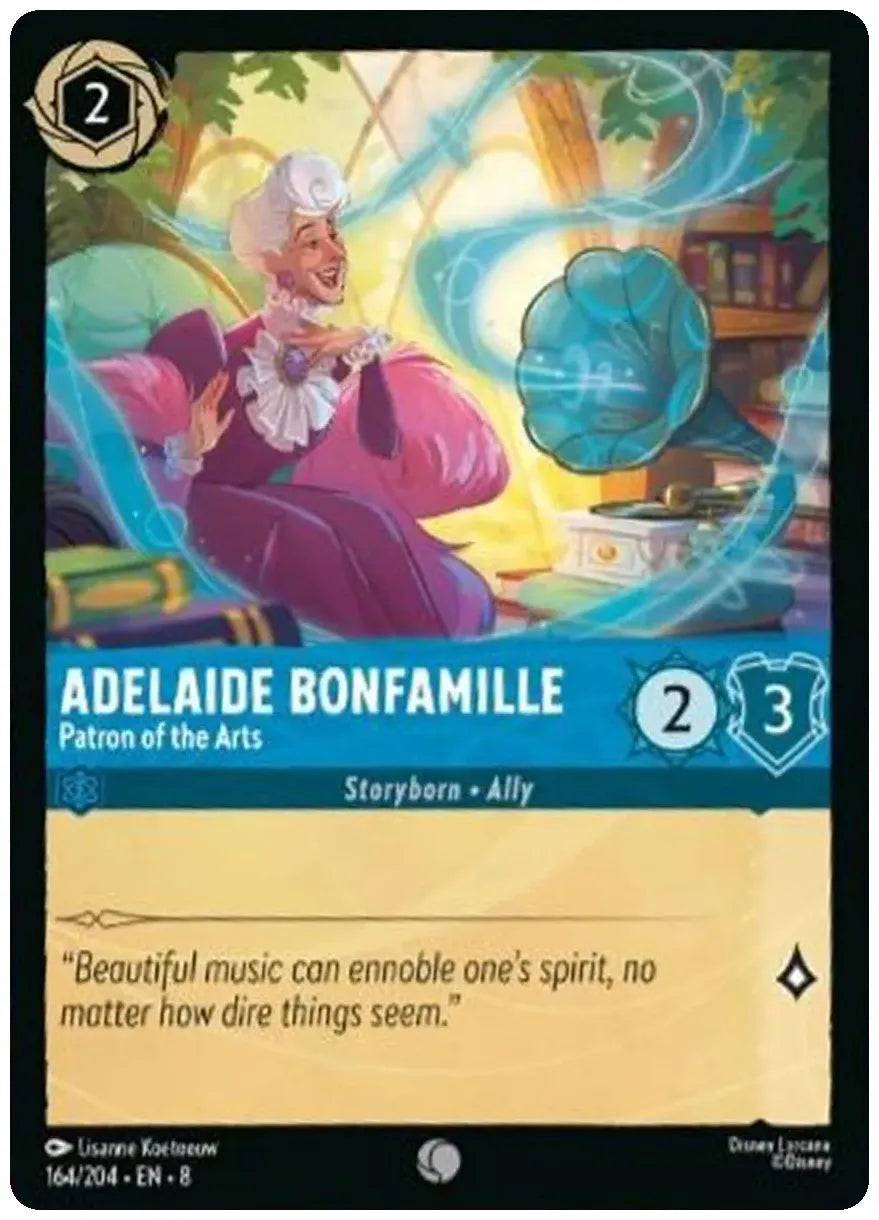 Adelaide Bonfamille - Patron of the Arts