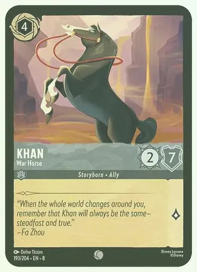 Khan - War Horse Foil