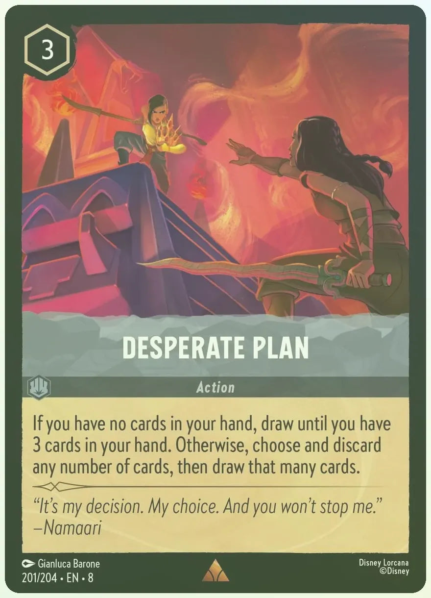 Desperate Plan Foil