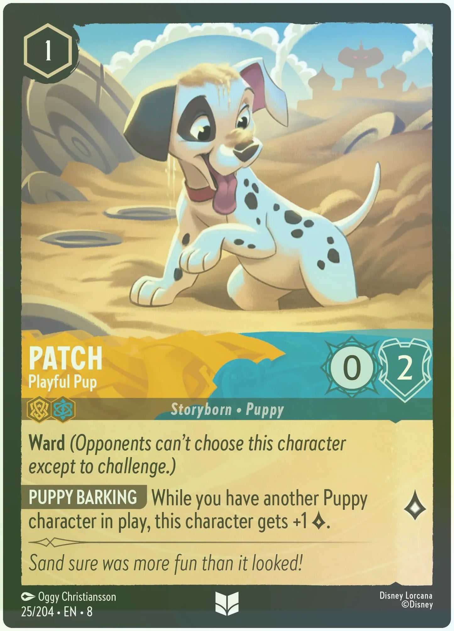 Patch - Playful Pup Foil