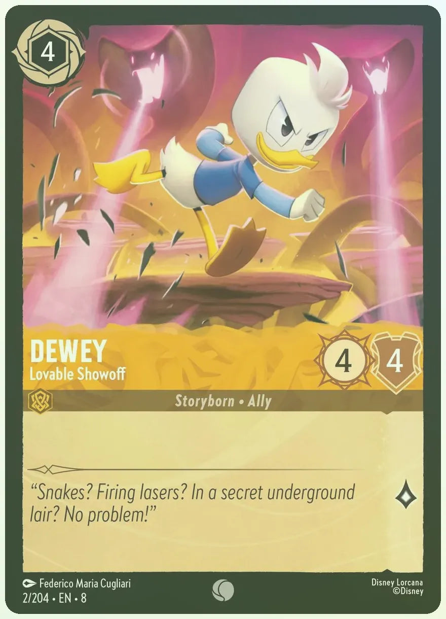 Dewey - Lovable Showoff Foil