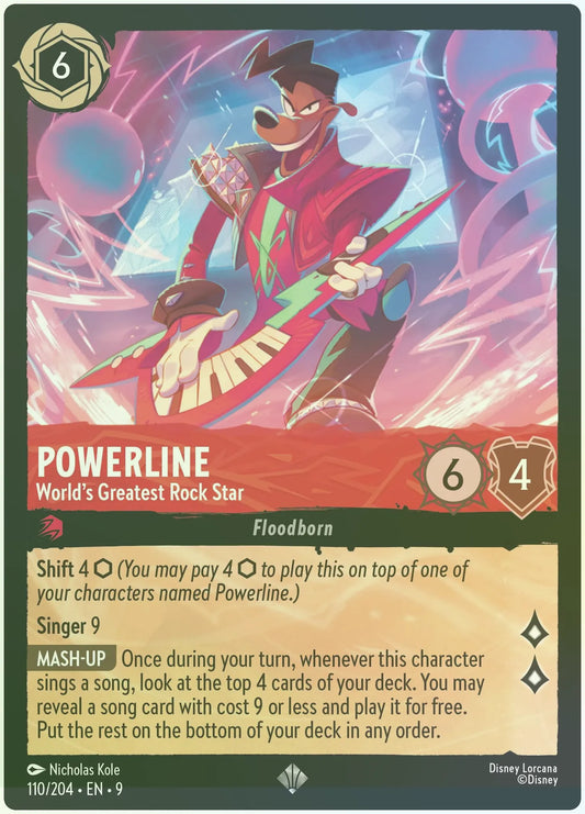 Powerline - World's Greatest Rock Star Foil