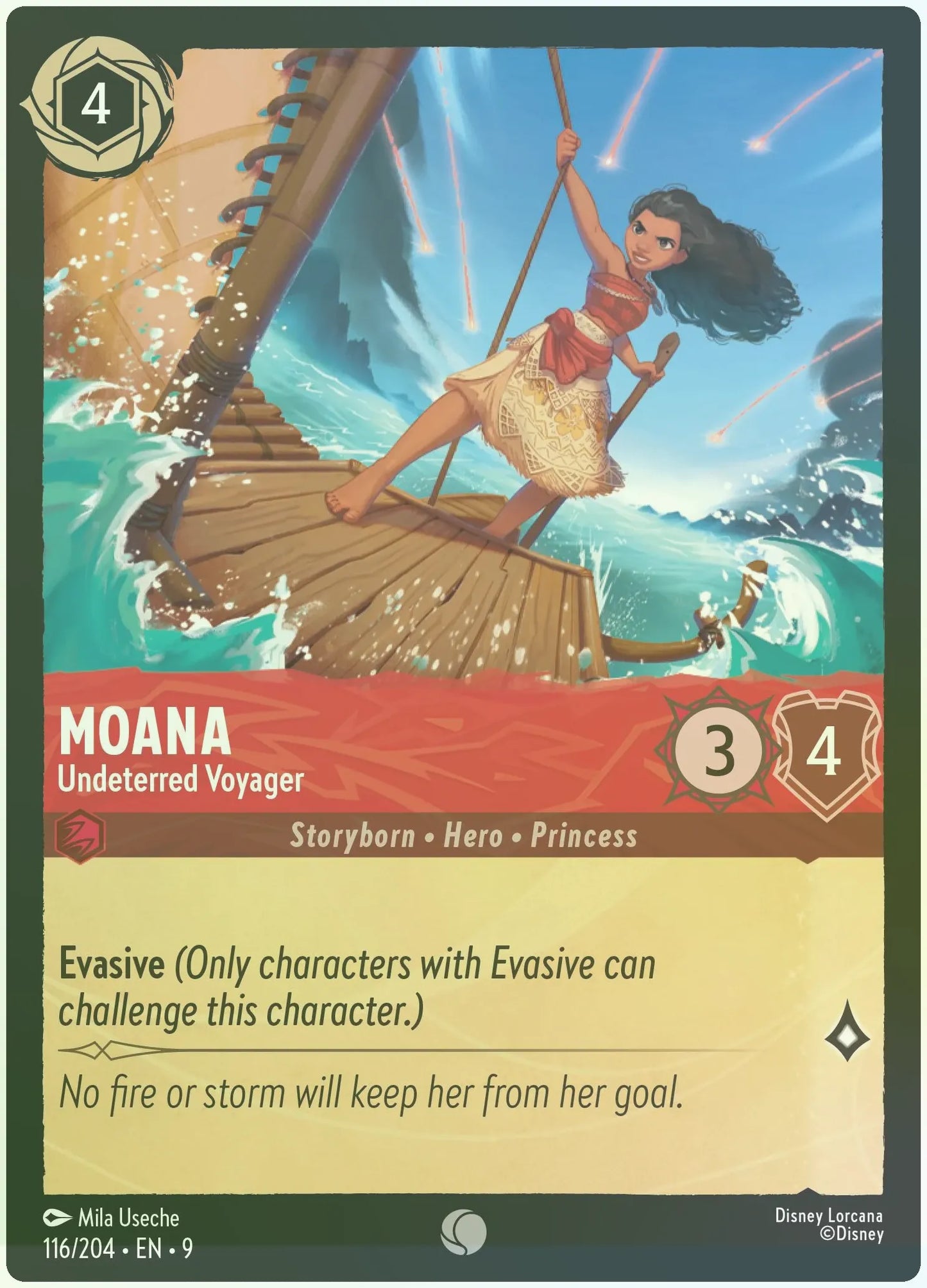 Moana - Undeterred Voyager Foil