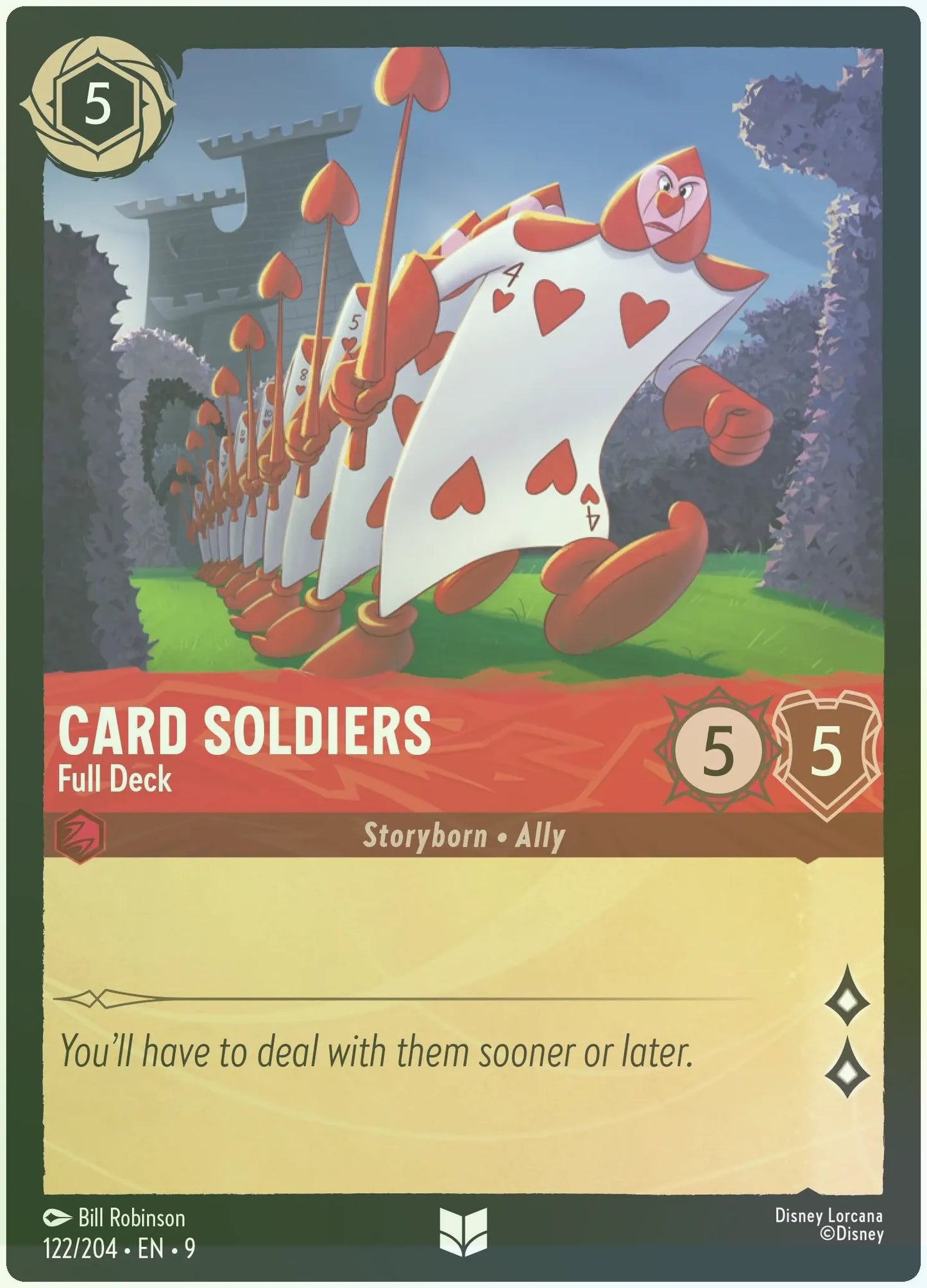 Card Soldiers - Full Deck Foil