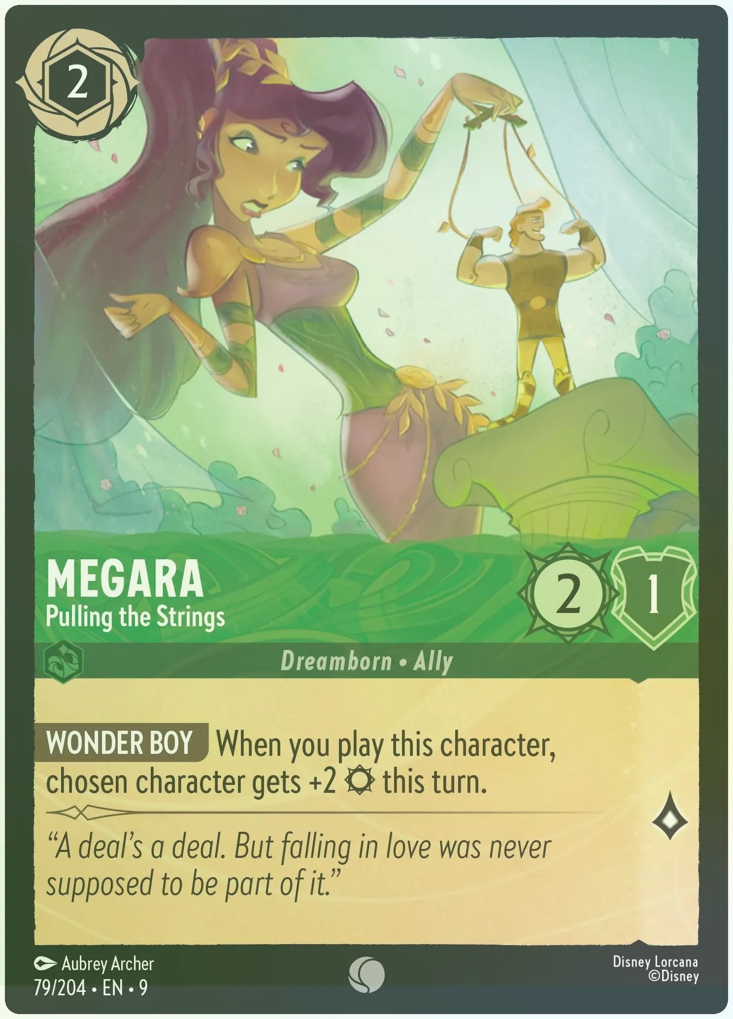 Megara - Pulling the Strings Foil
