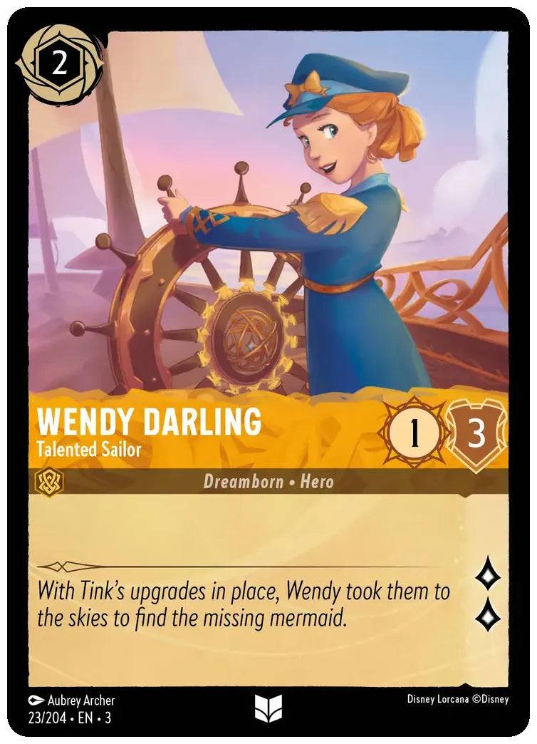 Wendy Darling - Talented Sailor