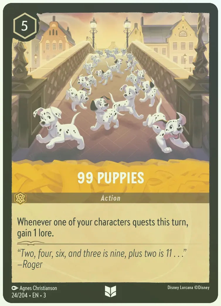 99 Puppies Foil