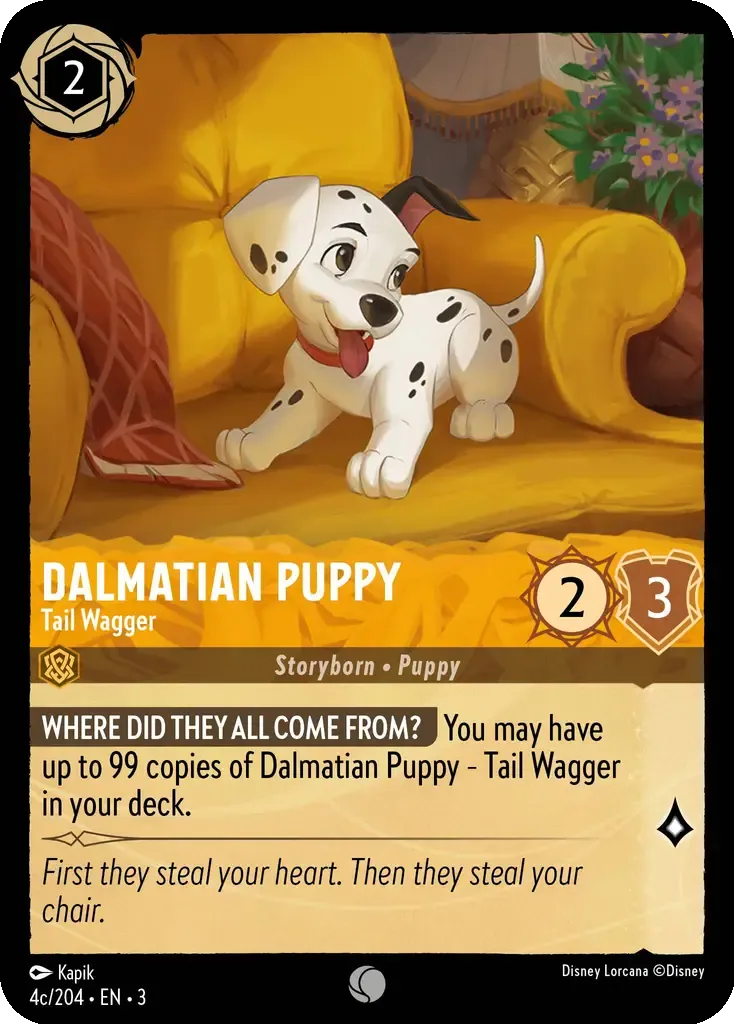 Dalmatian Puppy - Tail Wagger 4c