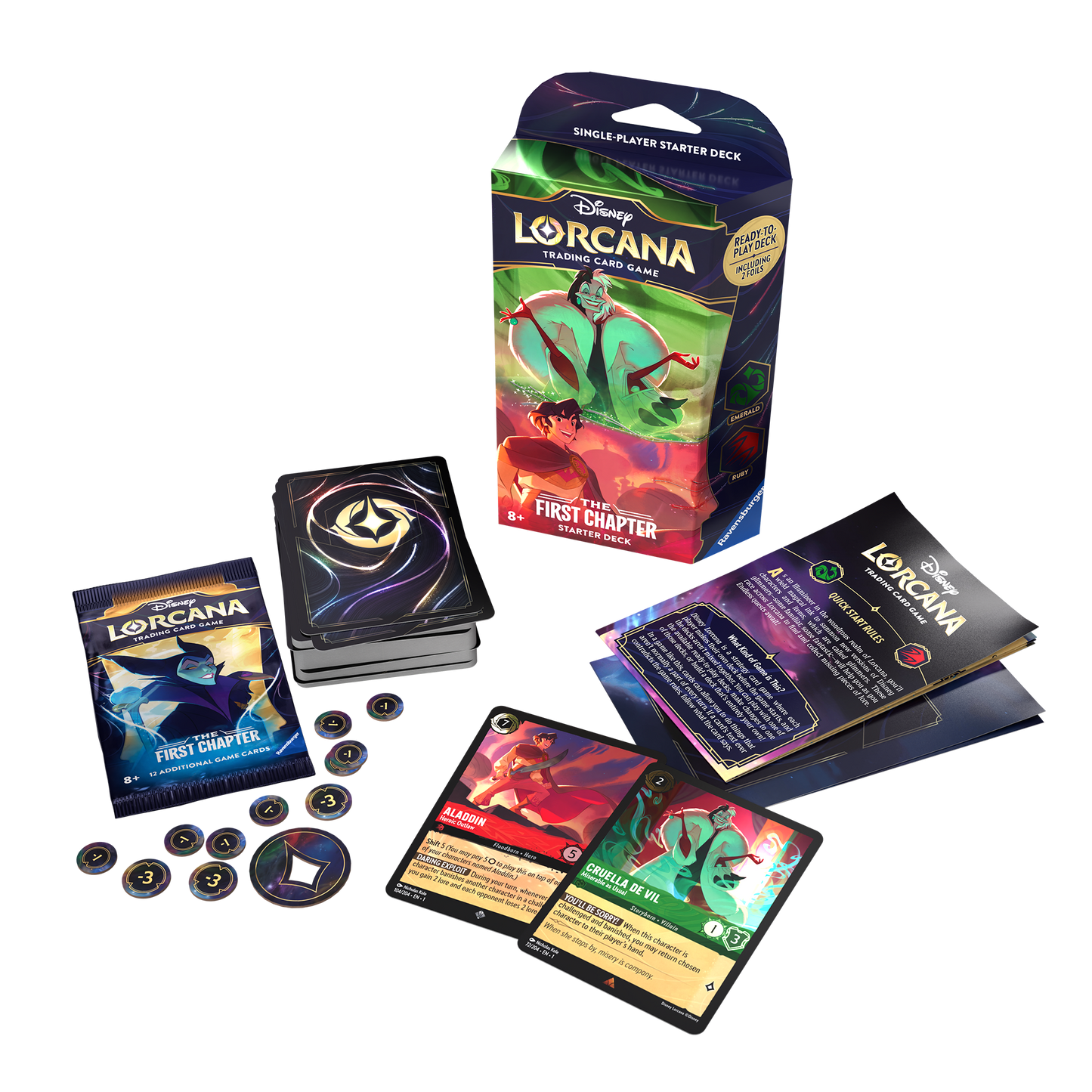 Lorcana: The First Chapter Emerald & Ruby Starter Deck