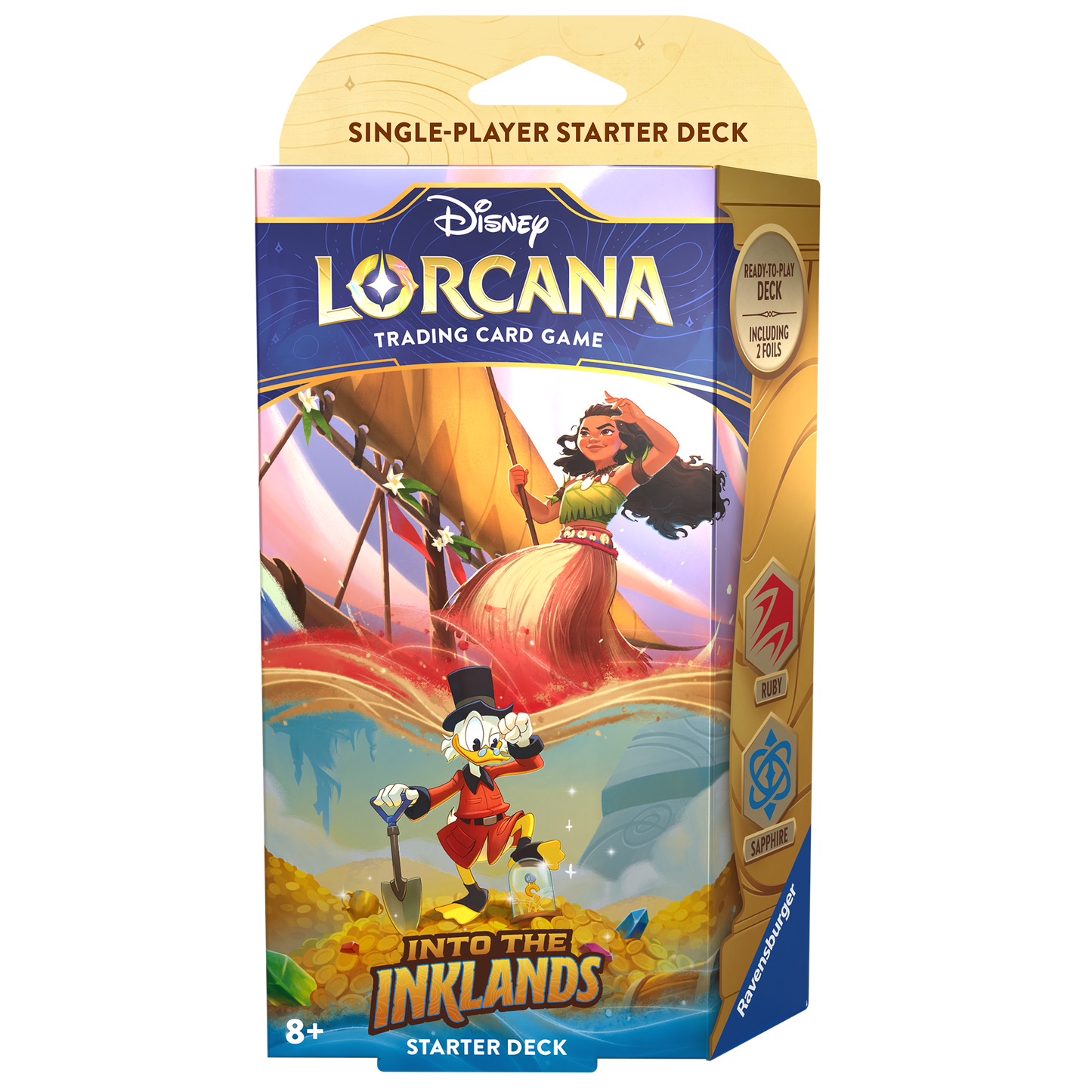 Lorcana: Into the Inklands Ruby & Sapphire Starter Deck