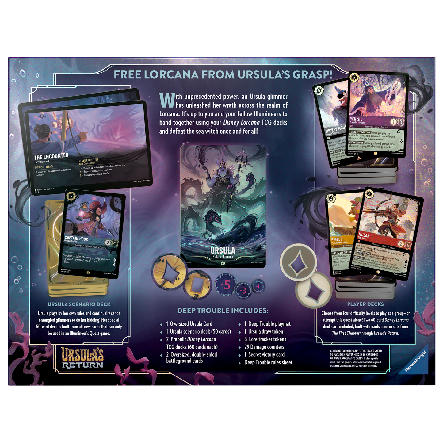 Lorcana: Ursula's Return Illumineer's Quest - Deep Trouble