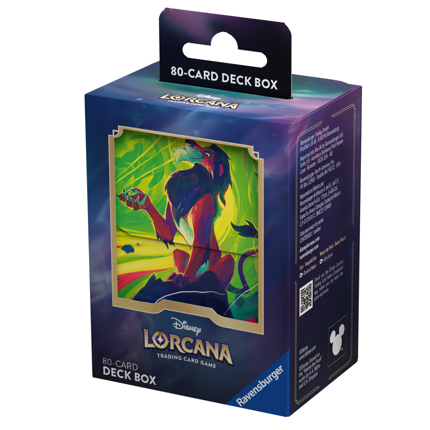 Krabička na karty Lorcana: "Scar"
