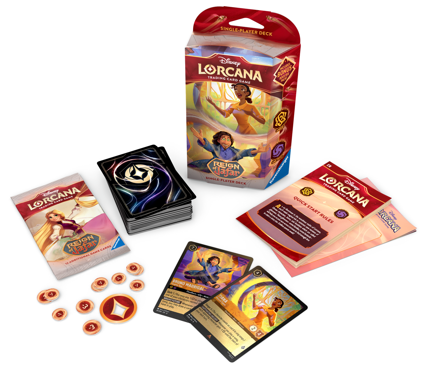 Lorcana: Reign of Jafar: Amber & Amethyst Starter Deck