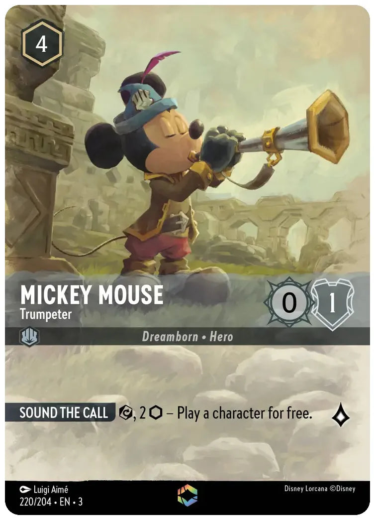 Mickey Mouse - Trumpeter